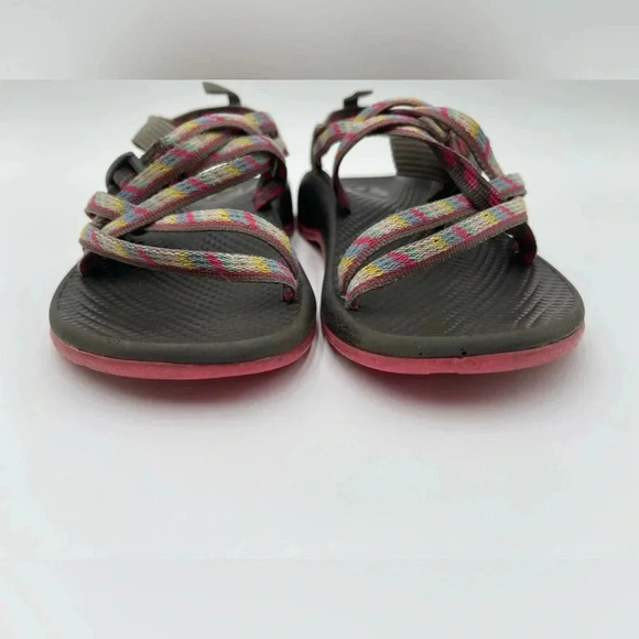 Chaco Girl's ZX1 Multicolor Strappy Sandals Size 3 Kids Outdoor Summer Hiking - Picture 6 of 13